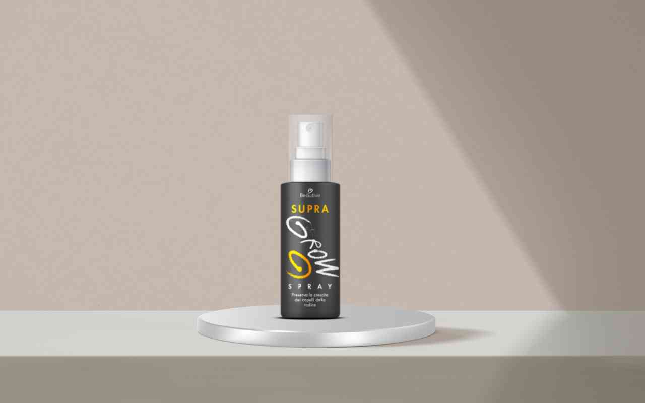 Scopri come fermare la caduta dei capelli e favorire la ricrescita con SupraGrow Spray