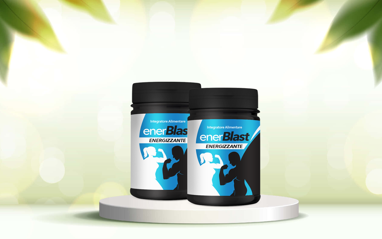 Scopri EnerBlast: più energia e concentrazione per sport e lavoro ogni giorno
